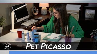 Natalie Vail the Pet Picasso  Carolina Impact [upl. by Randi476]