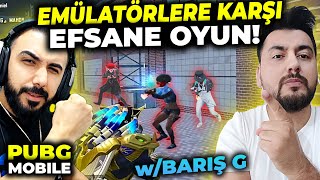 EMÜLATÖRLERE KARŞI EFSANE OYUN w BARIŞ G  PUBG MOBILE [upl. by Inafit]