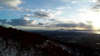 Flight Over North Ogden Pass Aerial Majesty of Utah [upl. by Anirad]