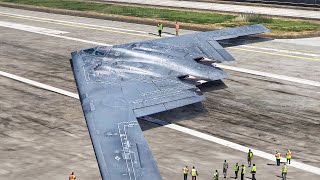 B2 Spirit US Most Feared Stealth Bomber Ever Made [upl. by Eldnik]