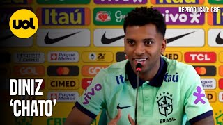 RODRYGO BRINCA SOBRE APRENDIZADO COM DINIZ É CHATO MAS PARA O MEU BEM [upl. by Eegnat]