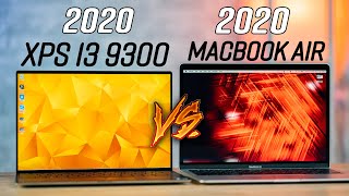 2020 Dell XPS 13 vs 2020 MacBook Air  Best Ultrabook [upl. by Indihar]