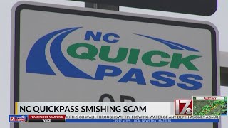 NC QuickPass smishing scam [upl. by Orson]