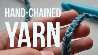 DIY Thicker Yarn [upl. by Rhianon109]