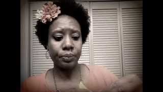 4b 4c afro using Jane Carter Solution Curl Defining Creme [upl. by Naiva]