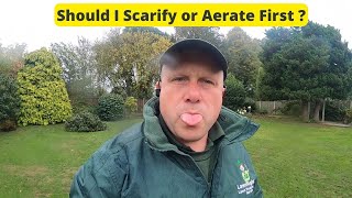 Should You Scarify Or Aerate Your Lawn FIRST [upl. by Delisle]