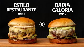 DÁ PRA COMER HAMBURGER NA DIETA VEJA ESSE VÍDEO E DESCUBRA [upl. by Nomsed]