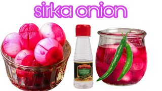 sirka onion recipe onion pickled recipe  simple and easy [upl. by Notyarb]