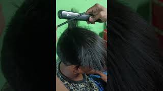 Hair l rebonding hair state haircut [upl. by Eedyah]