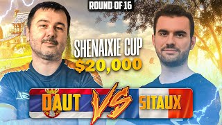 20000  ShenAiXie Cup  SITAUX vs DAUT  ROUND OF 16 [upl. by Solram]