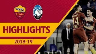 PASTORE  FLORENZI  MANOLAS Roma 33 Atalanta Serie A Highlights 201819 [upl. by Michail763]