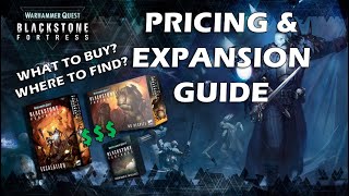 Blackstone Fortress  Expansion Availability and Pricing [upl. by Notlrahc]