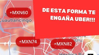 Activa la tarifa dinámica en Uber adiós a los mapas grises [upl. by Deeraf907]