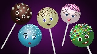 Cake Pop Finger Family [upl. by Marden]