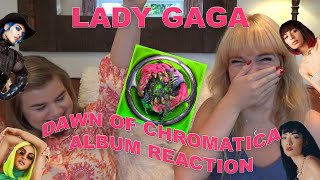 LADY GAGA  DAWN OF CHROMATICA REMIX ALBUM REACTION [upl. by Yetac189]