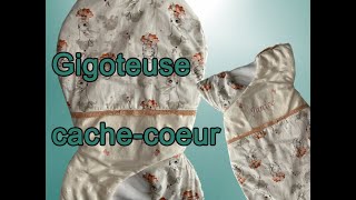 Couture gigoteuse cachecœur [upl. by Latricia171]