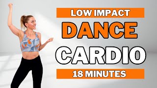 🔥18 Min DANCE CARDIO WORKOUT🔥DANCE CARDIO AEROBICS for WEIGHT LOSS🔥KNEE FRIENDLY🔥NO JUMPING🔥 [upl. by Pavel]