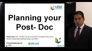 Planning your Postdoctoral Research [upl. by Yrad969]