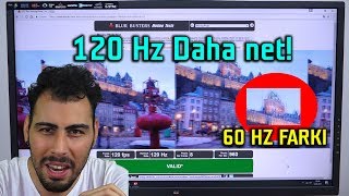 60 Hz 120 Hz Farkı Monitör Seçim Rehberi [upl. by Mcloughlin]