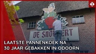 Laatste pannenkoek is gebakken einde aan 30 jaar De Snoepert in Odoorn [upl. by Eselehs839]