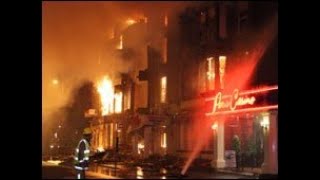 Massive Fires And Trams Where On Station Road Blackpool Once [upl. by Noland]