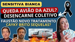 SENSITIVA BIANCA PREVISÕES DOS FAMOSOS FAUSTÃO NOVO TRATAMENTO ANDRÉ GONÇALVES CARIUCHA [upl. by Atirhs]