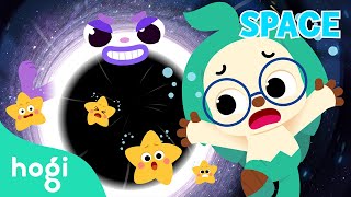 Watch out of Black Hole  Hogis Outer Space Adventure  Pinkfong Planet song  Learn with Hogi [upl. by Oel882]