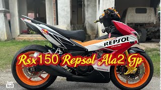 RSX 150 REPSOL TAYAR BESAR ALA GP [upl. by Corinna981]