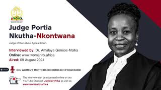 Judge Portia Nkutha Nkontwana  Womanity  Women in Unity Interview [upl. by Corry]