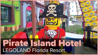 LEGOLAND Pirate Island Hotel Tour  LEGOLAND Florida Resort [upl. by Durnan]