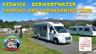 Keswick Camping and Caravanning Club Site Derwentwater Lake District UK [upl. by Nosiaj]