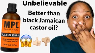 MPL Black Castor Oil for hair growth amp benefits of MPL oil  how to use MPL black castor oil [upl. by Anileva]