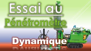 Pénétrométre dynamique A et B [upl. by Dore]