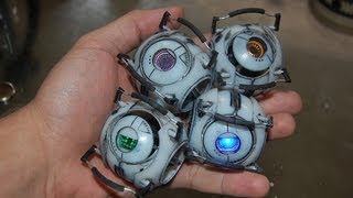 Portal 2 Personality CoreSphere Figures Wheatley Space AdventureRick Fact [upl. by Ilzel]