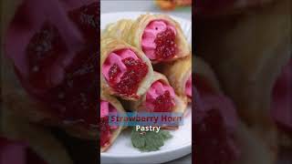 IDE JUALAN ANTIMAINSTREAM STRAWBERRY HORN PASTRY [upl. by Einhpad]