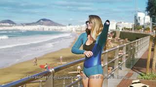 Las Canteras  Gran Canaria  The Canary way of surf [upl. by Gnilsia]