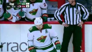 Parise sets himself up to score against Avalanche [upl. by Fanchan]