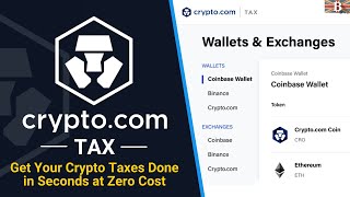 Cryptocom Tax Tool Create Crypto Tax Reports for Free [upl. by Monica]