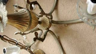 Chandelier Rewiring by Class Chandeliers [upl. by Standish]