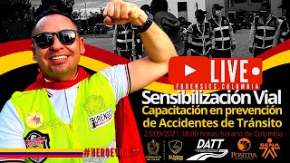 Sensibilización Vial y 🚴🏻‍♀️🚸 MOVILIDAD SOSTENIBLE Prevención de Accidentes de Tránsito🛑 [upl. by Itsrejk]