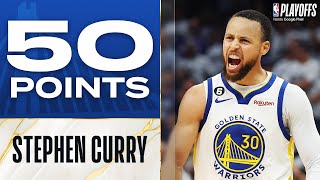 Steph Curry Drops PLAYOFF CAREERHIGH 50 PTS In Warriors Game 7 W PLAYOFFMODE  April 30 2023 [upl. by Droffilc369]