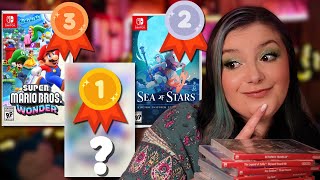 Alexs Top 5 Switch Games of 2023 [upl. by Gianna]