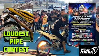 Loudest Pipe Contest Sobraannggg lakas ng Sniper 150 Aun Worm Full Titanium 🏆 bossklineTV [upl. by Gridley]