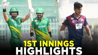 1st Innings Highlights  Dolphins vs Markhors  Match 6  Bahria Town Champions Cup 2024  M9A1K [upl. by Sylirama]