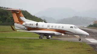 Embraer Phenom 300 Decolagem em Angra dos Reis RJ [upl. by Natam]