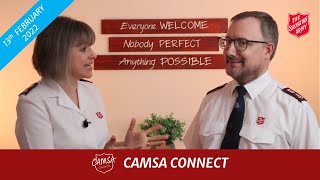 CAMSA Connect Episode 99  Sunday worship with Cambridge Citadel Salvation Army [upl. by Orimisac]