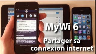 MyWi 6  Partager la connexion 3G4G de son iPhone et iPad [upl. by Aneelahs]