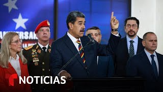 Así respondió Maduro a los supuestos ofrecimientos de amnistía de EEUU  Noticias Telemundo [upl. by Tteraj]