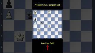 Problem Catur 3 Langkah Mati 12  Chess Problem [upl. by Asreht]