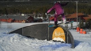 Snowboarding GoPro HD  Another Trip on the Jumps [upl. by Rudin]